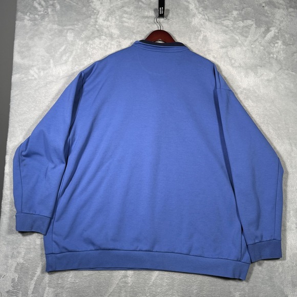 Polo Ralph Lauren Pullover Mens 4XLT 4XL Tall Quarter Snap Mock Neck Sweater - Picture 9 of 12